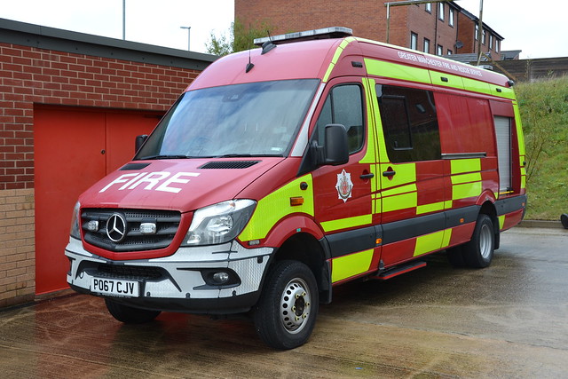 Greater Manchester Fire & Rescue Service - Mercedes-Benz Sprinter - PO67 CJV - WFU