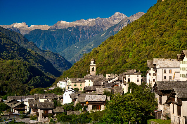 Castasegna, Val Bregaglia, Switzerland