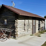 Replica log cabin, Neligh, Nebraska 