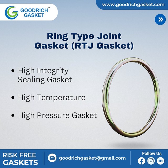 Ring Type Joint Gasket Canada (RTJ Gasket) By Goodrich Gasket.