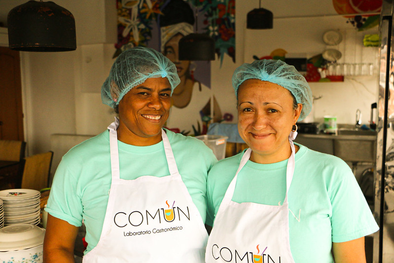 Visita a comedor comunitario en Comuna 13