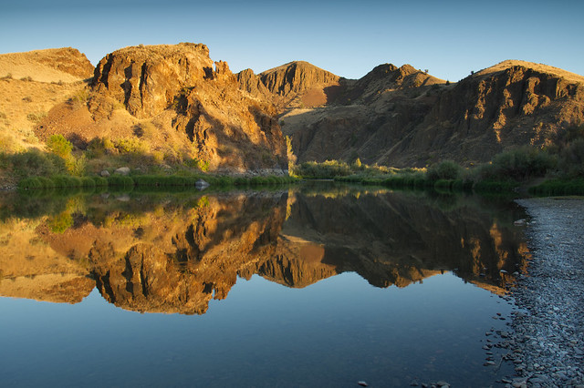 Priest's Hole on the John Day River, Oregon