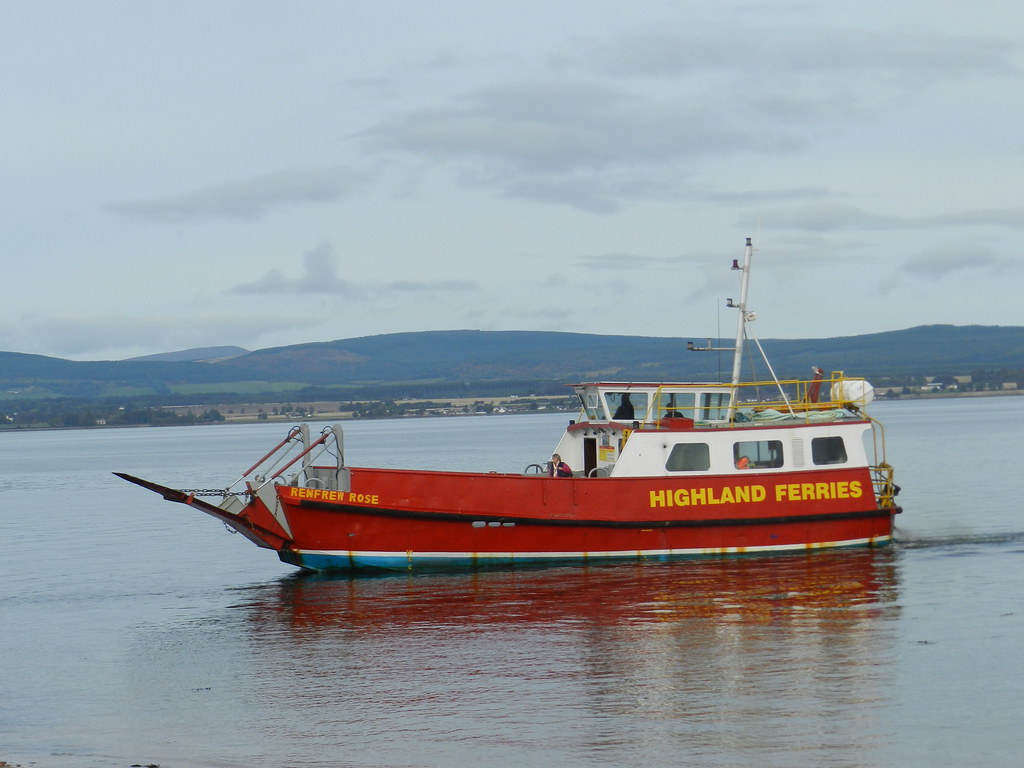 Highland Ferries, Comarty to Nigg, Sep 2023