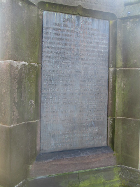 Great War Names, Haddington War Memorial