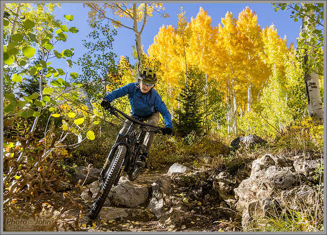 Fall Mountain Biking In Utah