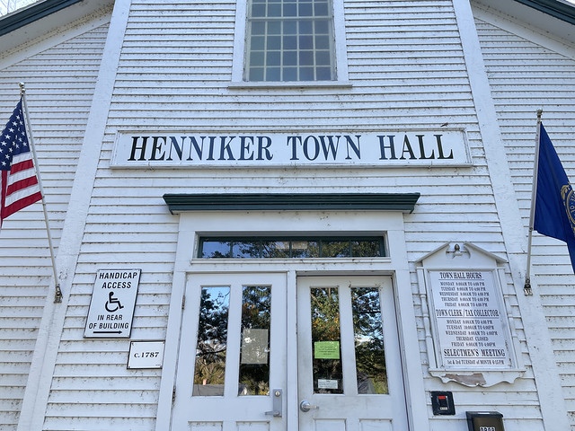 Henniker Town Hall, NH