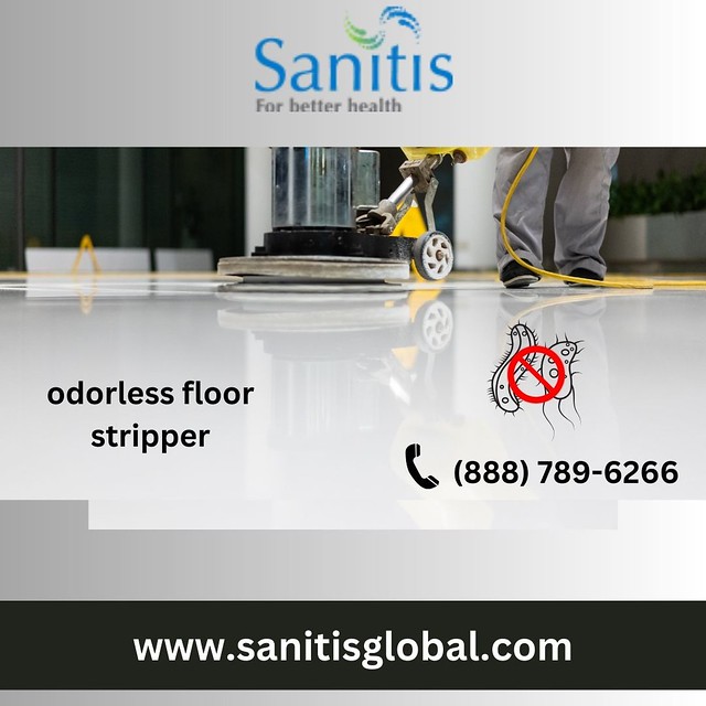 Revitalize Your Space with Sanitis Odorless Floor Stripper - 1