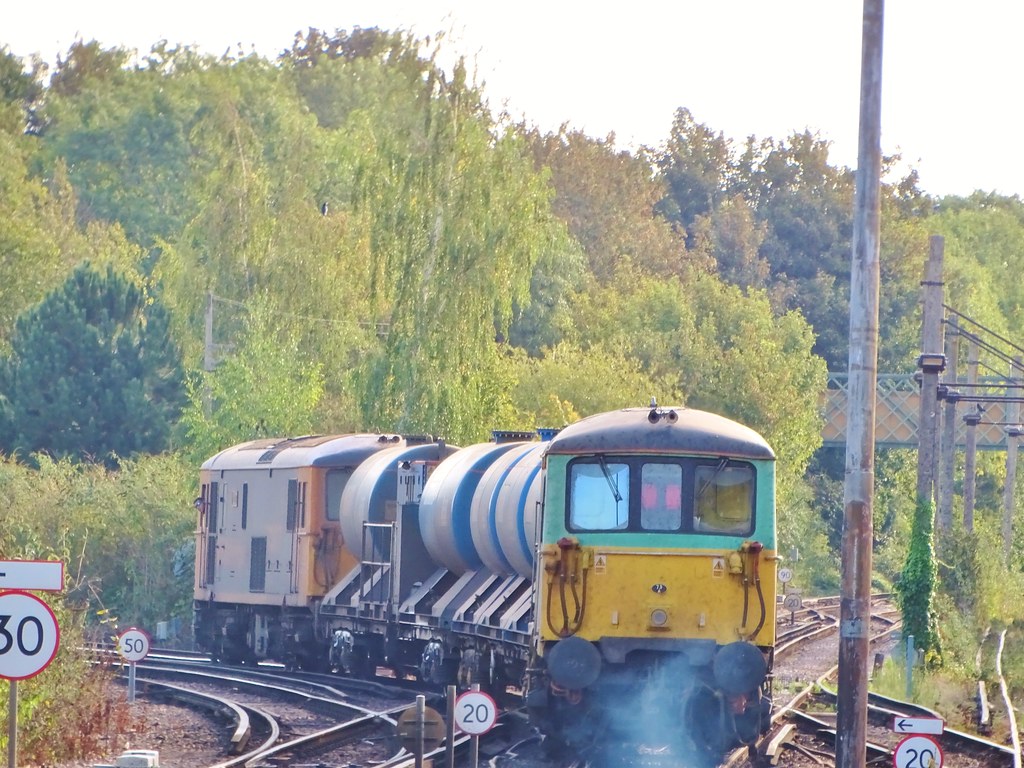 faversham | GBRF Class 73107 heads RHTT 1043 to Ramsgate 732… | Flickr