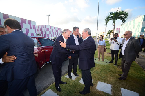Vice-presidente Geraldo Alckmin visita SENAI CIMATEC Park