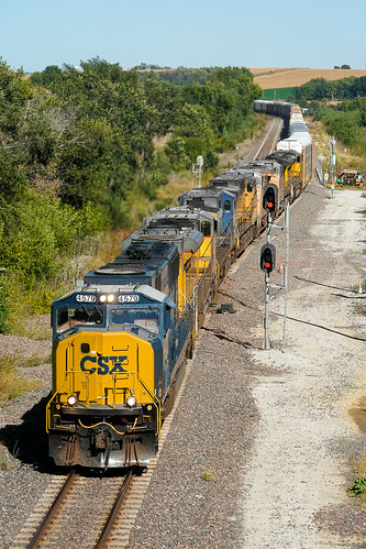4579 csx emd manifest nebraska sd70mac blairsubdivision blue csxt highangleview kennard railroadphotography sevenlocomotives signal switch trainphotography yellow