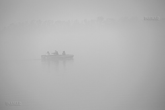 Laguna de Monte con neblina 3