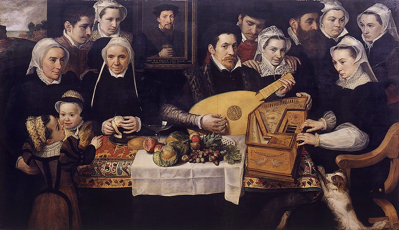 Frans Floris (1519-1570) - Family portrait