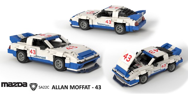 Mazda RX7 Series 1 - Allan Moffat Bathurst 1983 2nd Place