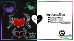 HeartHands Neon Ads