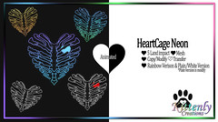 HeartCage Neon Ad