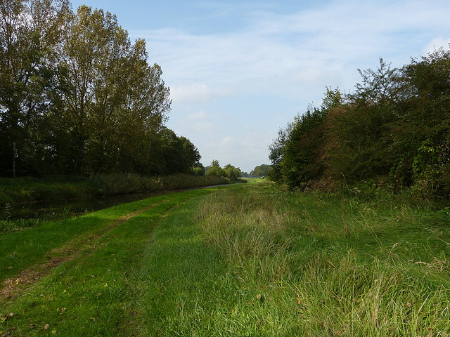 Landscape along the stream Beurzerbeek in Meddo - Winterswijk