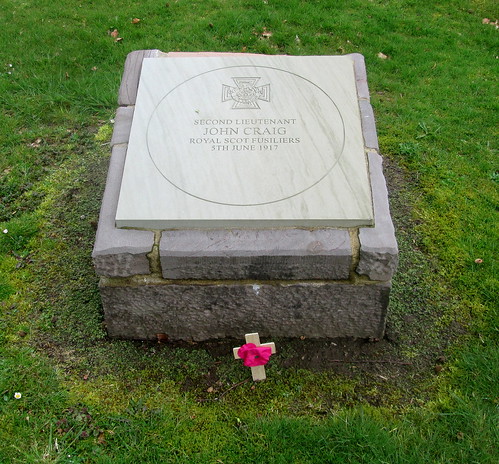 VC Commemoration By Comrie War Memorial