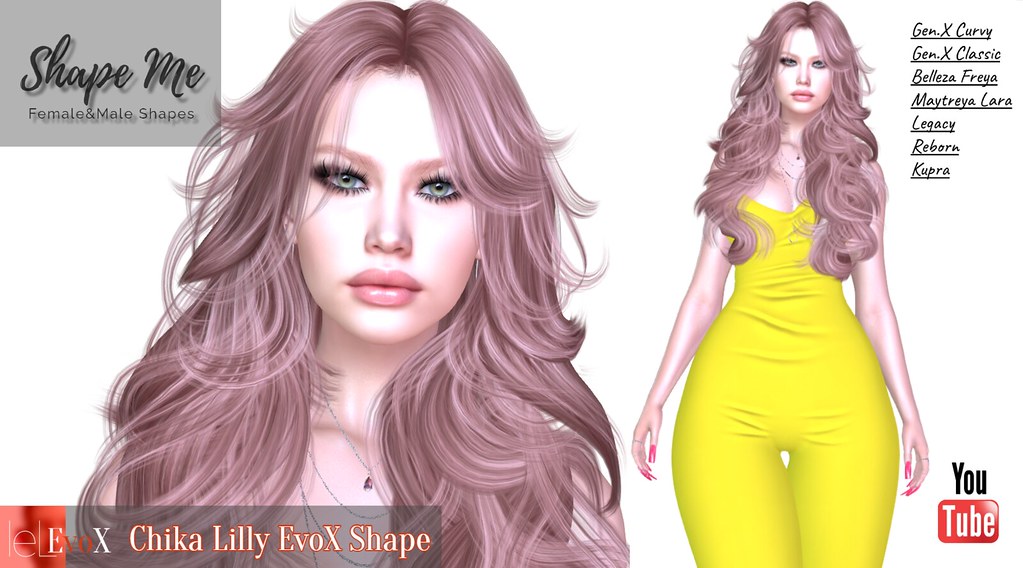Shape Me – Chika Lilly Head EvoX Shape