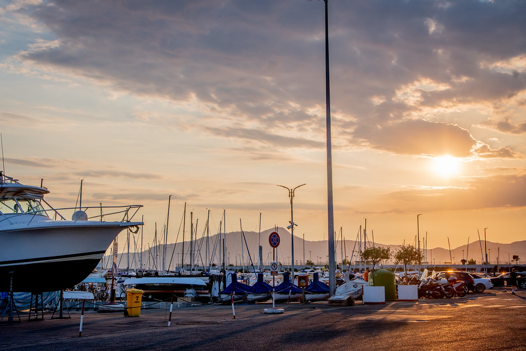 Sunset at the Port #1 #Ligury #Italy