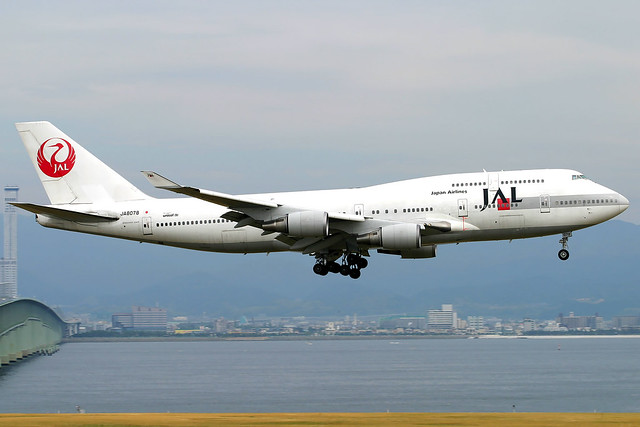 Japan Airlines | Boeing 747-400 | JA8078 | Osaka Kansai