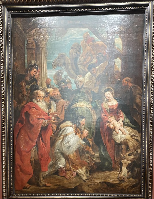 "La adoración de los Magos" (1625) de Peters Rubens