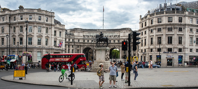 London. Trafalgar Square/Admiralty Arch