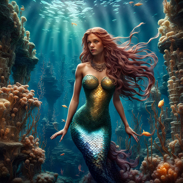 La sirène - The mermaid