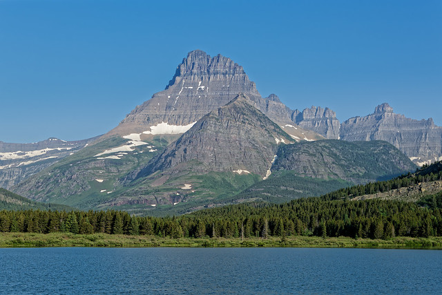 I Like Starting My Day with a View of Mount Wilbur (Glacier National Park)