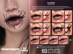 Dotty's Secret x FLF'o'Ween || Arachne - Lipstick Set