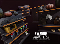 Violetility - Halloween Aisle Ad