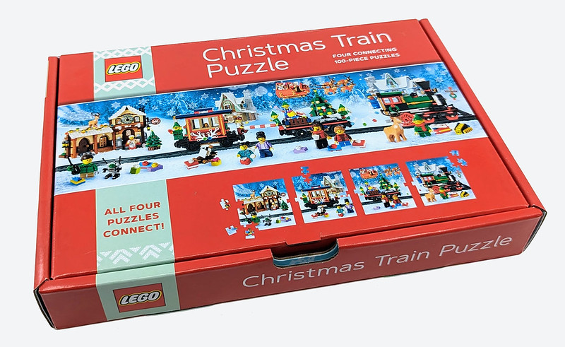 LEGO Christmas Train Puzzle
