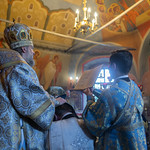 14 октября 2023, Литургия в Покровском храме (Тверь)