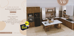 {YD} Rustic Home Kitchen - New Collection