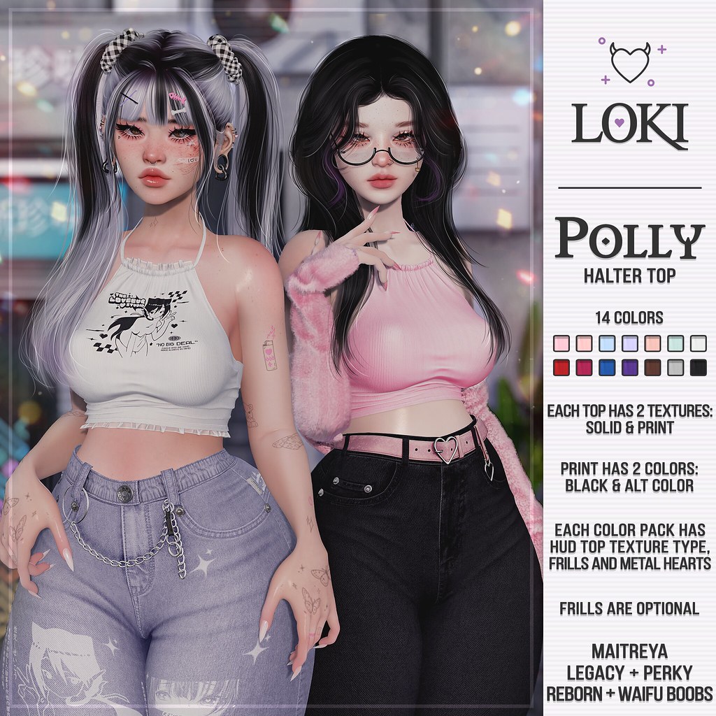 Loki • Polly Halter Top • kustom9 | October '23