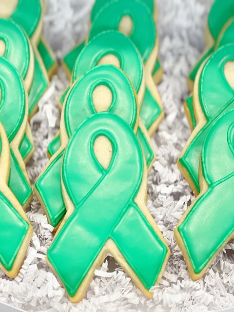 Green Ribbon Cookies