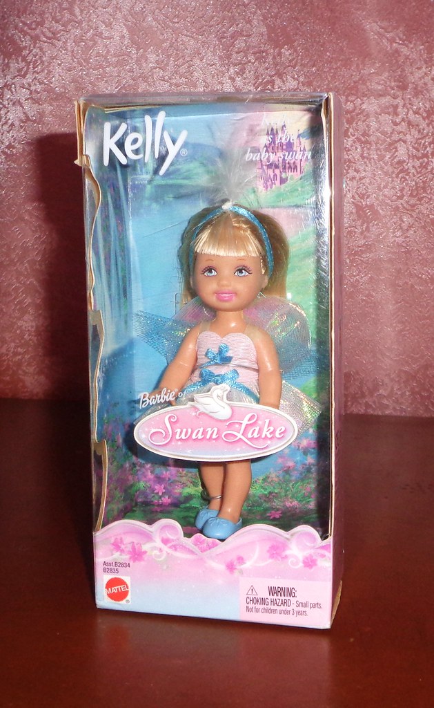 2003 Barbie of Swan Lake Kelly as  the Baby Swan (1)