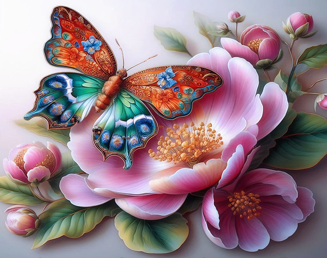 Cloisonné Butterfly