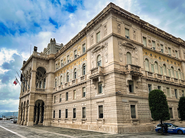 Italien - Triest, Palazzo della Luogotenenza austriaca