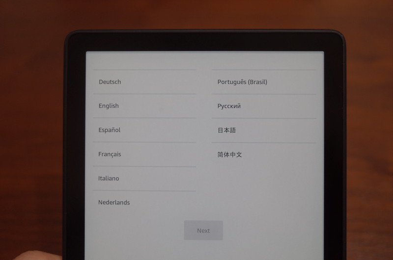 11Ricoh GRⅡ Kindle Paperwhite言語設定
