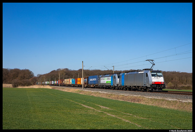 RTB Cargo 186 506, Königslutter am Elm 24-03-2020