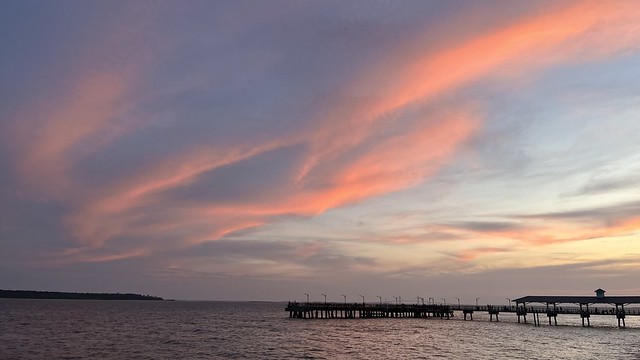 Sunset's Afterglow, St. Simon's Sound, Glynn County, Georgia
