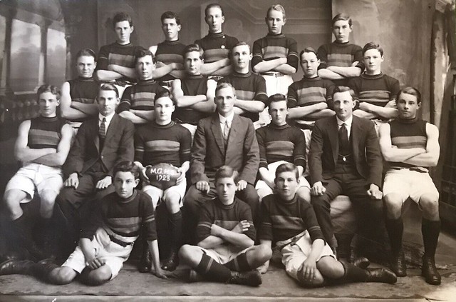 Mount Gambier High School Football Team, Mount Gambier, South Australia -  1923
