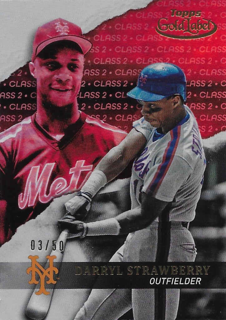 Strawberry, Darryl - 2020  Topps Gold Label - Class 2 Red #59