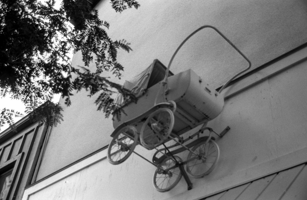 Baby Carriage on the Wall Sept 2023