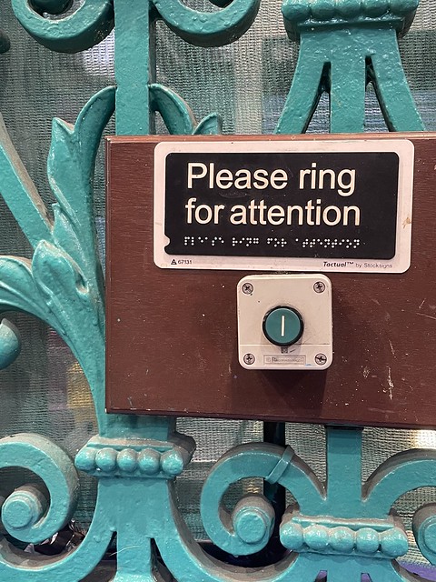 Please ring for attention