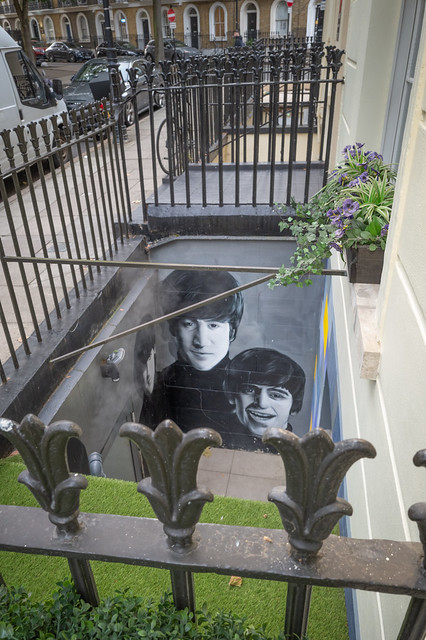 Mural The Beatles // Londen