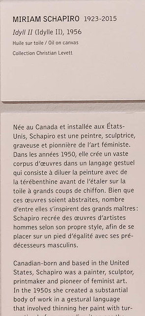 Miriam Schapiro, Exposition Action Geste Peinture, Arles
