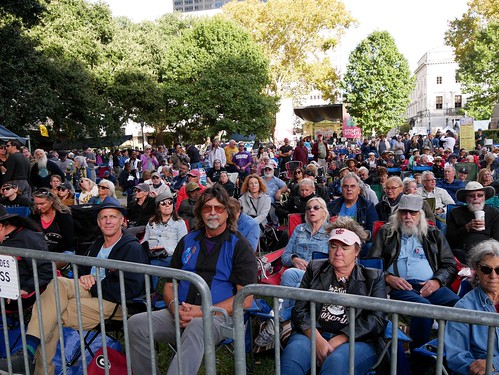 Audience at Crescent City Blues & BBQ Fest 2023. Photo by Louis Crispino.