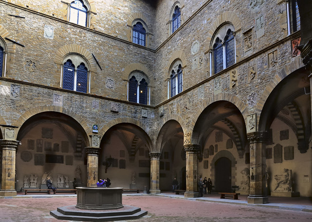 Palazzo del Bargello, c1260, Florence..