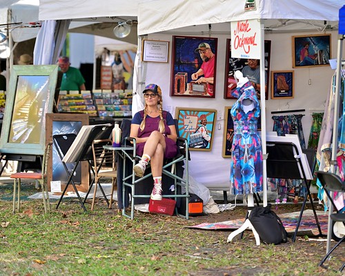 Art market at Crescent City Blues & BBQ Fest 2023. Photo by Michael White.